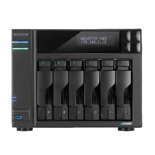 Asustor LOCKERSTOR 6 Gen2 AS6706T 6-Bays NAS Storage in Bangladesh