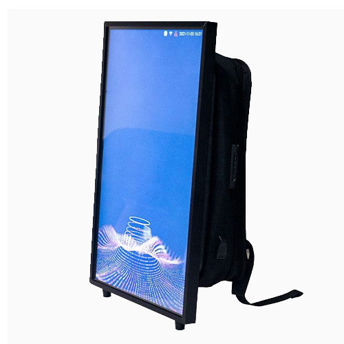 Nerox NB27A 27 inch Human Android Walking Backpack Advertising Machine LCD Display in Bangladesh
