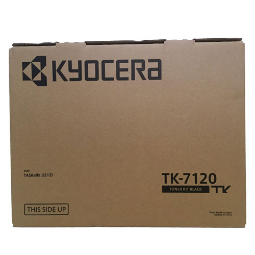 Kyocera TK-7120 Genuine Black Toner Cartridge for Kyocera Taskalfa Copier Printer
