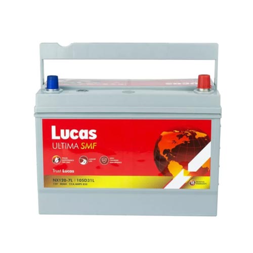 Lucas ULT NX 120-7/L 12V-80AH SMF Vehicle Battery Price in Bangladesh