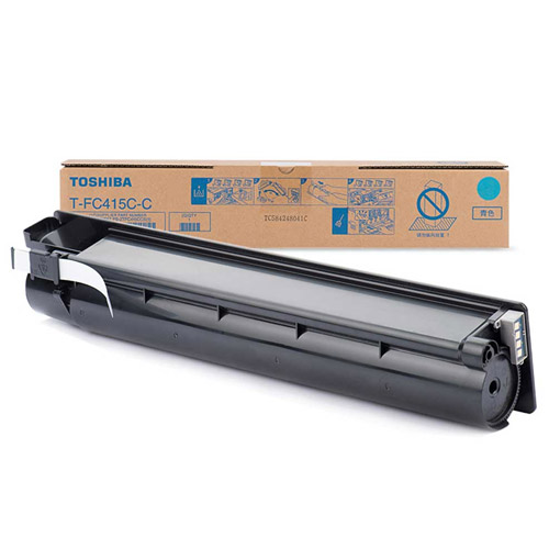 Toshiba T-FC415C-C Cyan Color Copier Toner Cartridges in Bangladesh