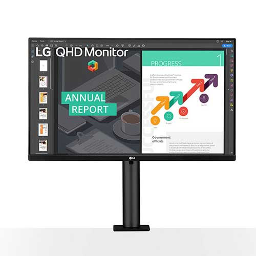 LG 27QN880 27" 2K QHD IPS Ergo Black Monitor Price in Dhaka, Bangladesh