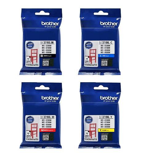 Brother LC3719XL Full Set 4 Color Original ink Cartridge in Bangladesh