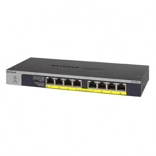 Netgear GS108LP 8-Port Gigabit PoE Unmanaged Rackmount Switch Price in Bangladesh