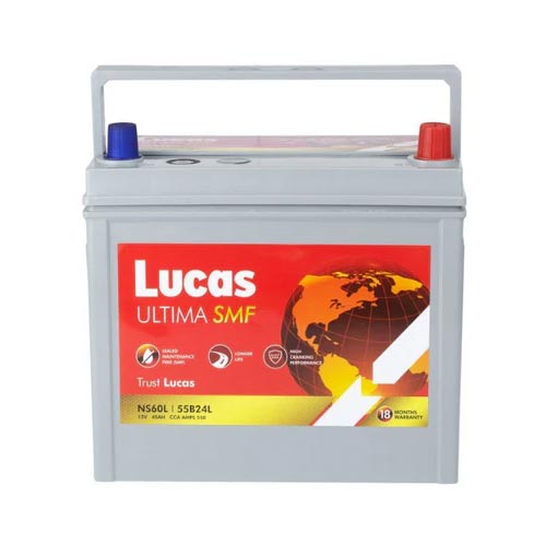 Lucas Adv NS70/L 65AH SMF Vehicle Battery Price in Bangladesh