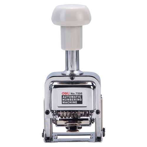 Deli E7506 (6 Digits) Automatic Numbering Machine in Bangladesh