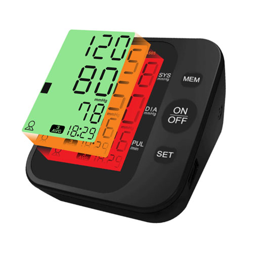 AccuSure AS05 3 Color Smart Display Blood Pressure -BP Monitor Price in Bangladesh