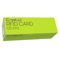 Crystal TK28 RFID Premium Card (Full Box 250 Pcs)