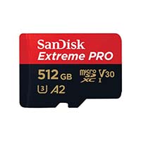 Sandisk Extreme Pro 512GB MicroSDXC UHS-1 Memory Card