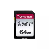 Transcend UHS-I SD 300S 64GB 100Mbps SDXC/SDHC Memory Card