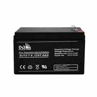 DJDC DJ 12V7AH VRLA AGM Battery