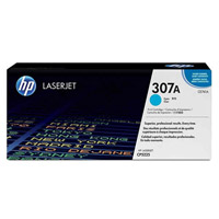 HP 307A Cyan Original Toner Cartridge, CE741A